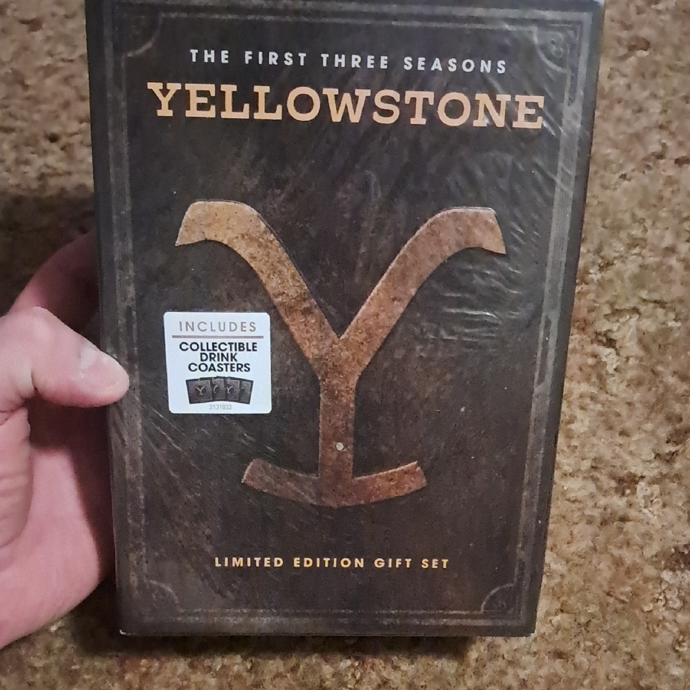 Yellowstone Dvd Limited Edition Gift Set The First Three seasons